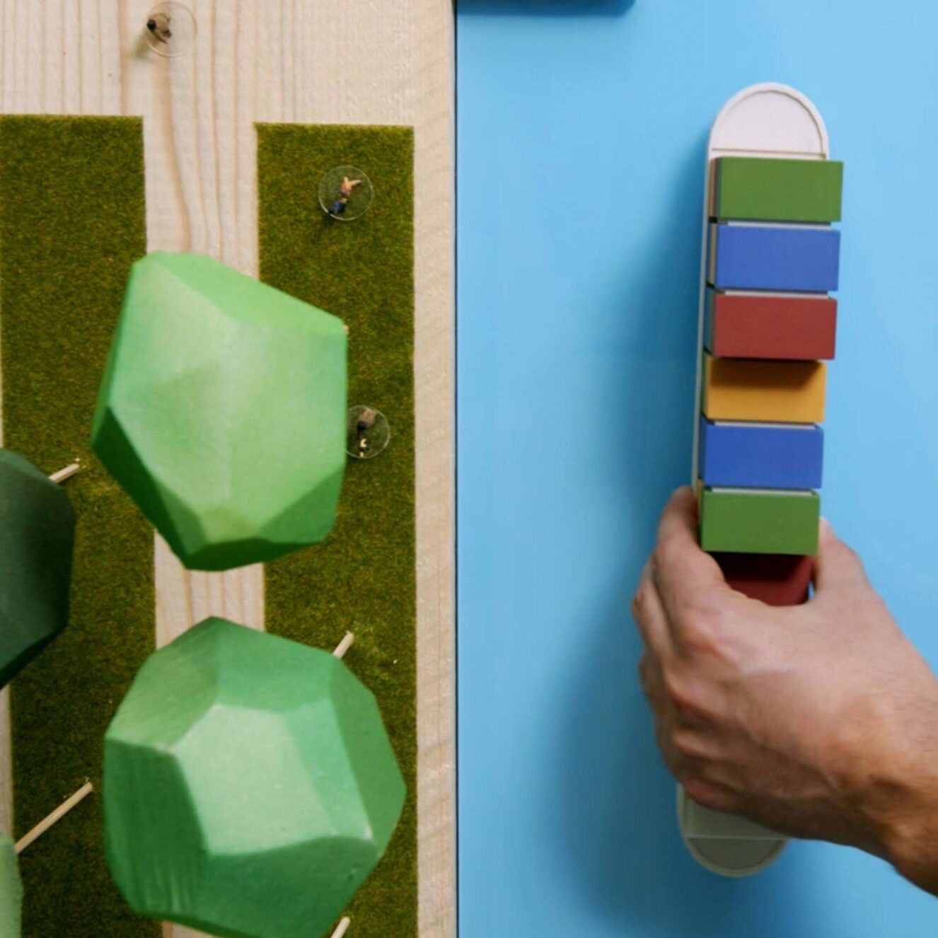 Maquette gemaakt, doel geraakt.