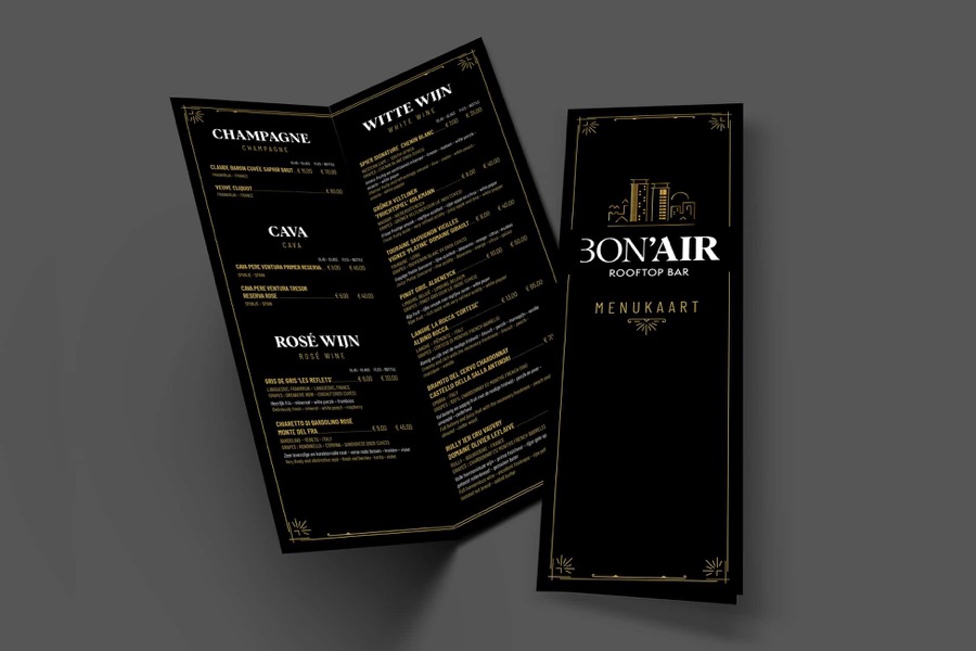 Menukaart