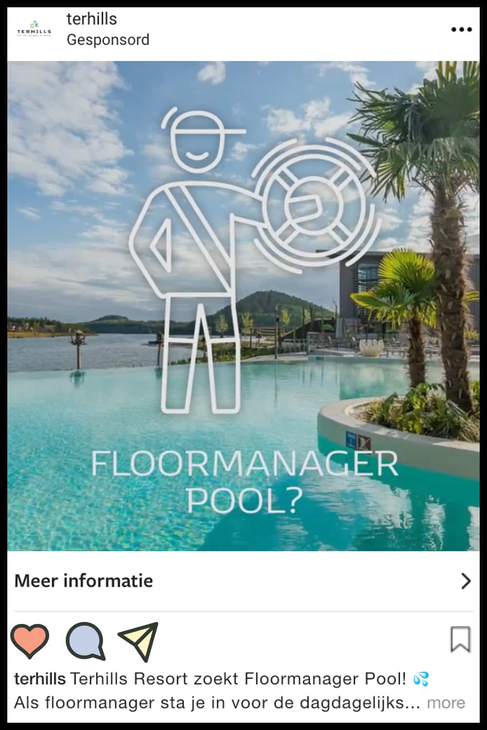 Advertentie vacature Terhills Resort