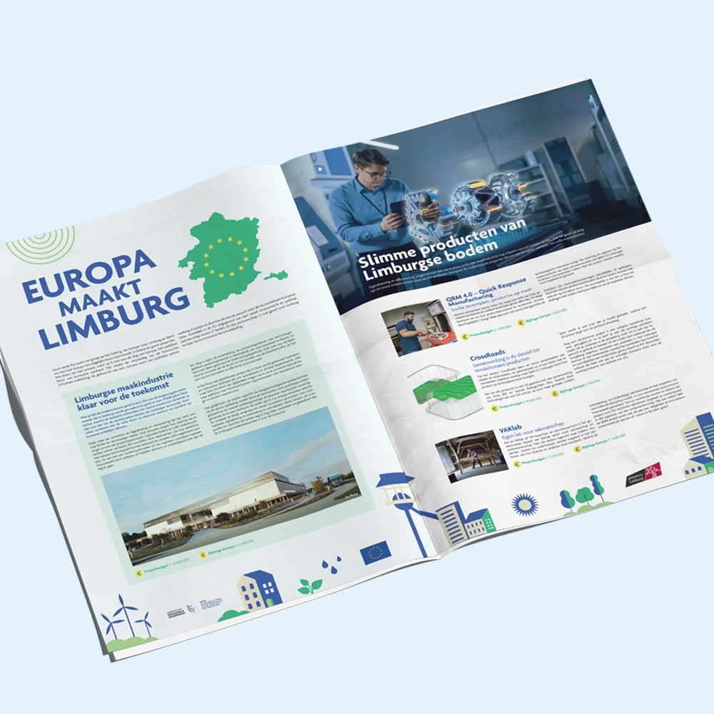 Provincie Limburg én Europa: 4x in de kijker.