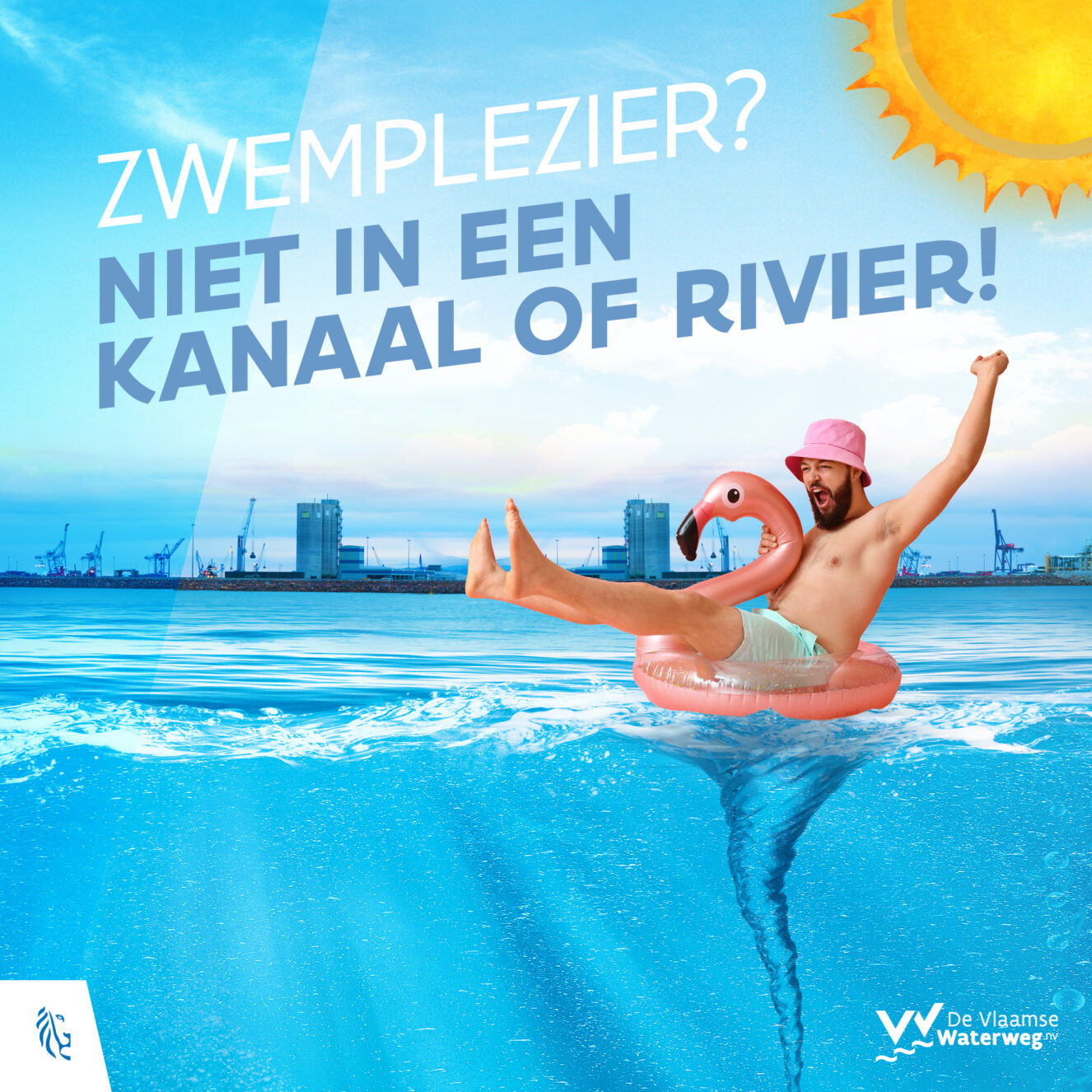 Zo maak je een zwemverbod “hot”.