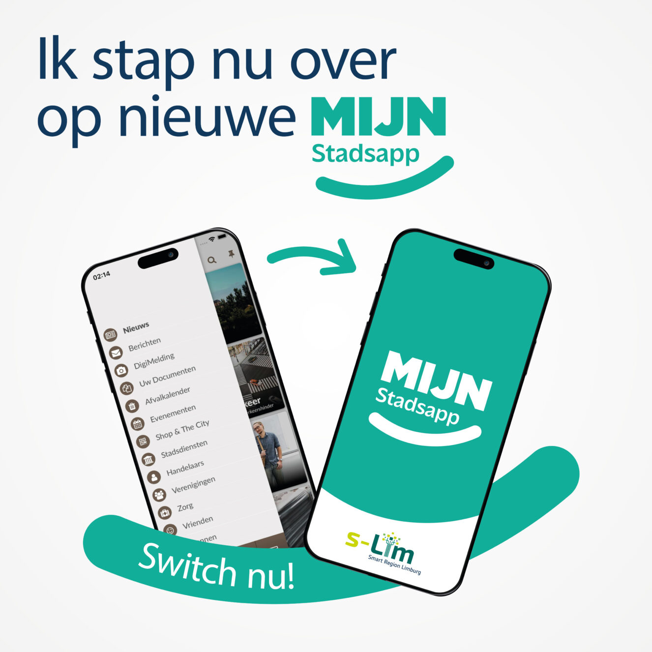 Een frisse merk­identiteit voor de nieuwe regio­app.